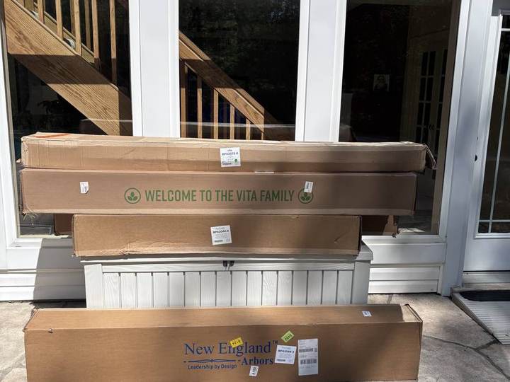Fresh delivery, ready to build
