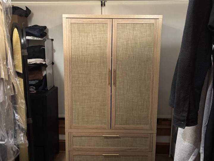 Custom closet cabinet install